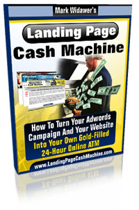 Landing Page Cash Machines